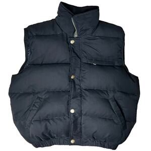 Down Black Mens I.C.MIST Puffer Vest Gropcore Size Large